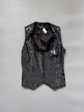Denny Rose Sequins Suit Vest