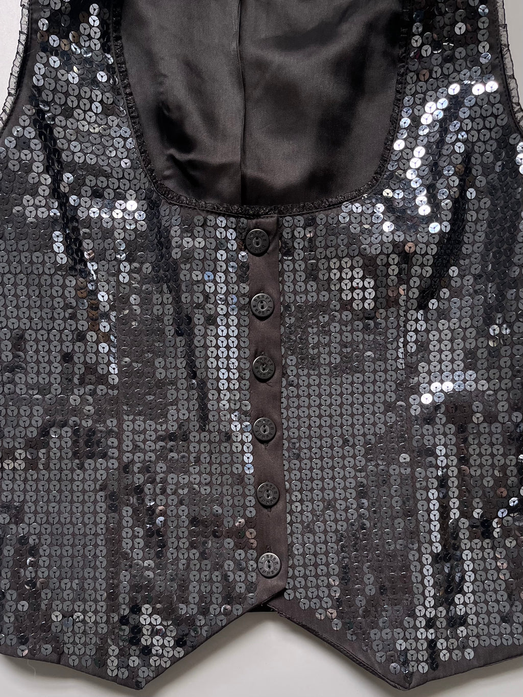 Denny Rose Sequins Suit Vest
