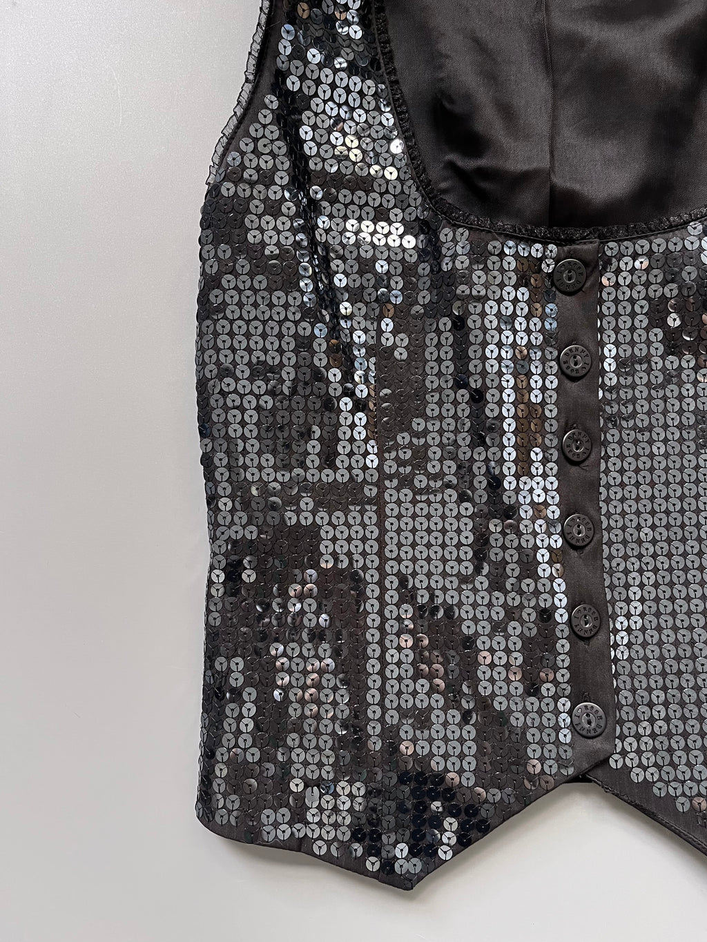 Denny Rose Sequins Suit Vest