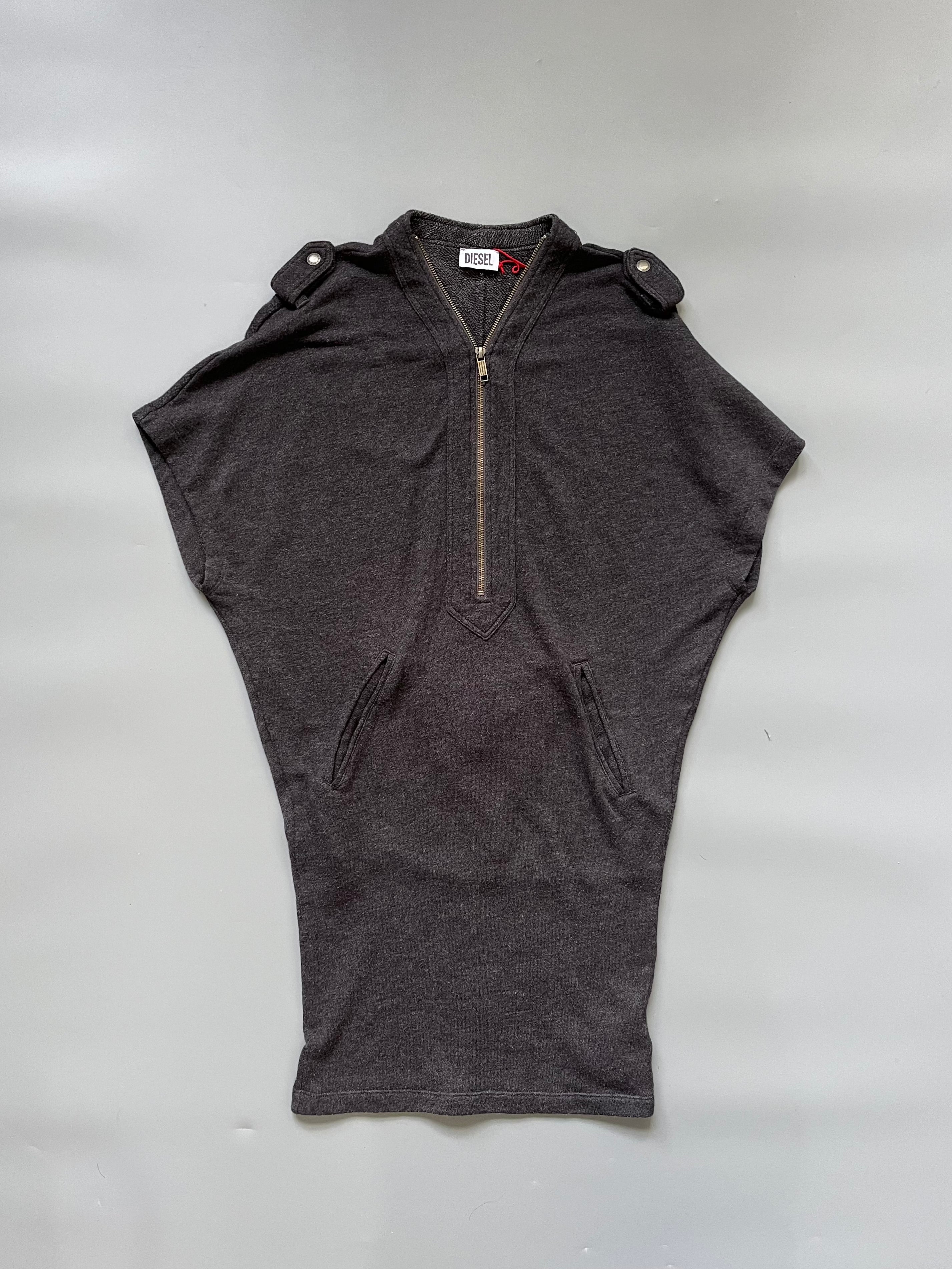 Diesel Grey Cotton Dress