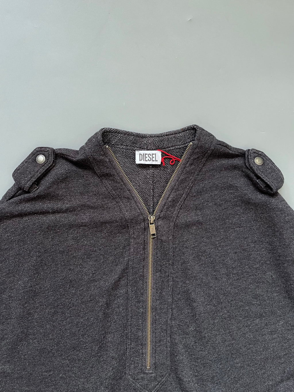 Diesel Grey Cotton Dress