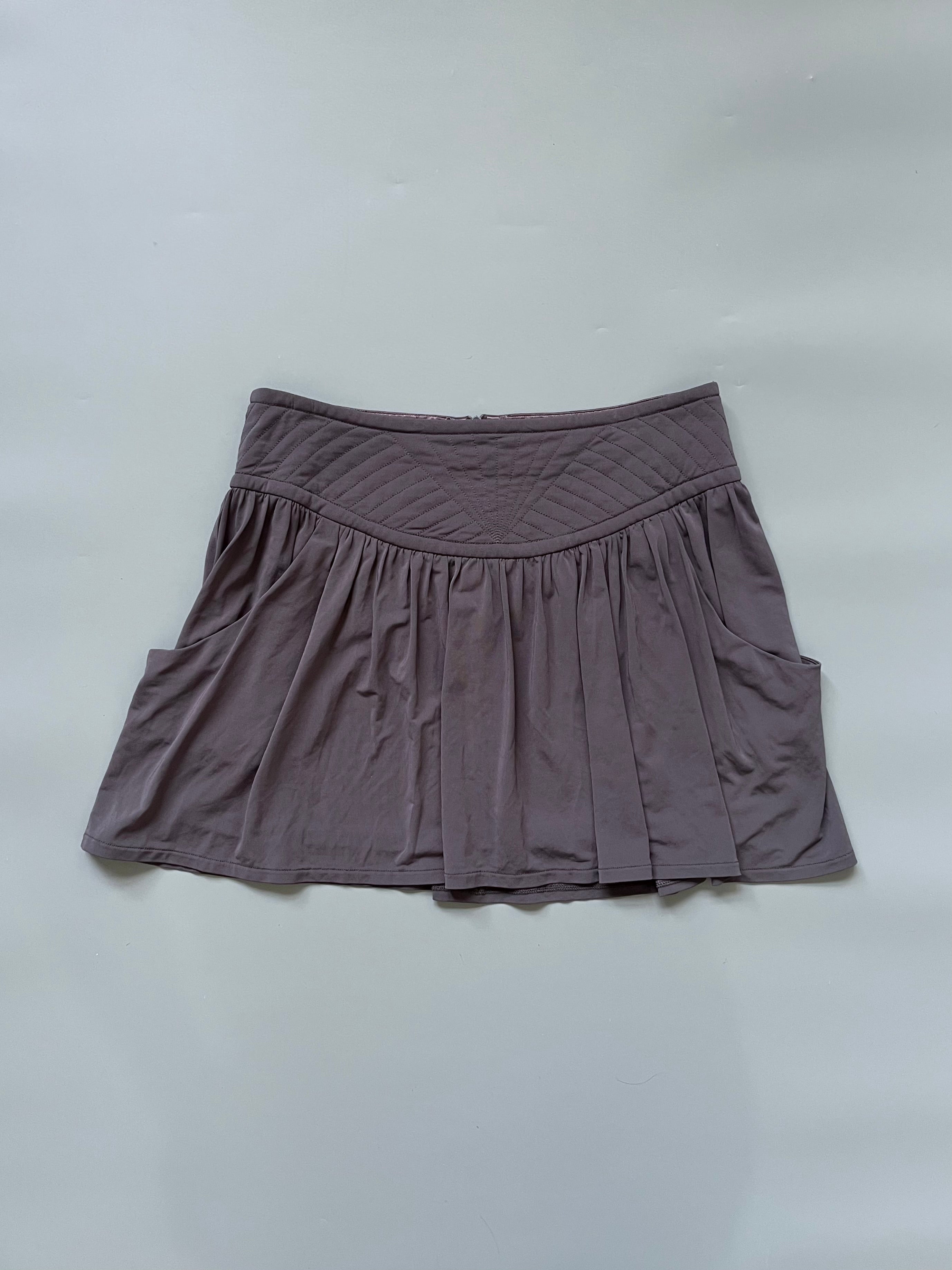 Comptoir des Cotonniers Grey Mini Skirt