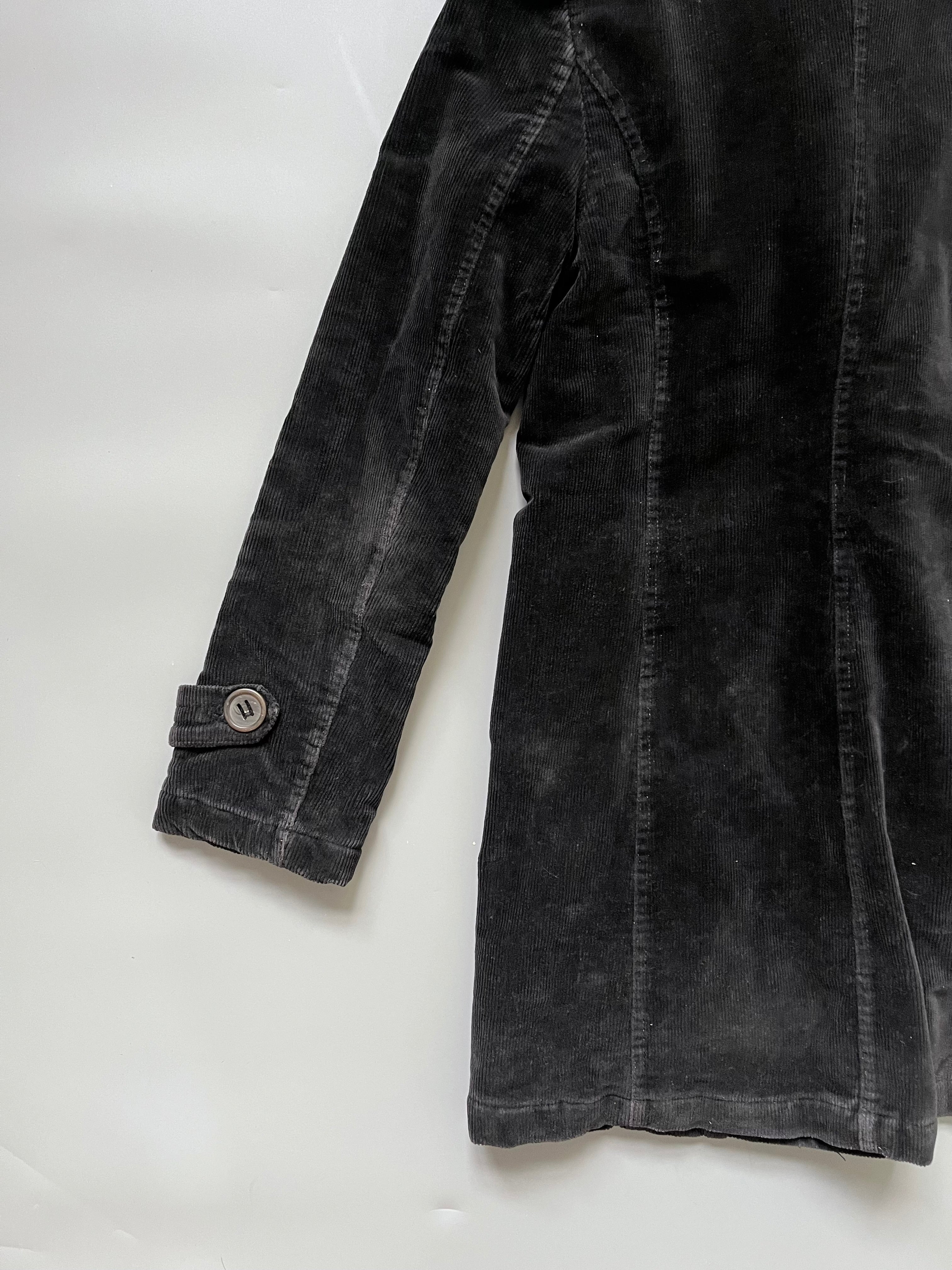 Anna Rita N Double Breasted Suede Long Coat