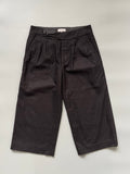 Margret Howell Black Wool Knee Length Shorts