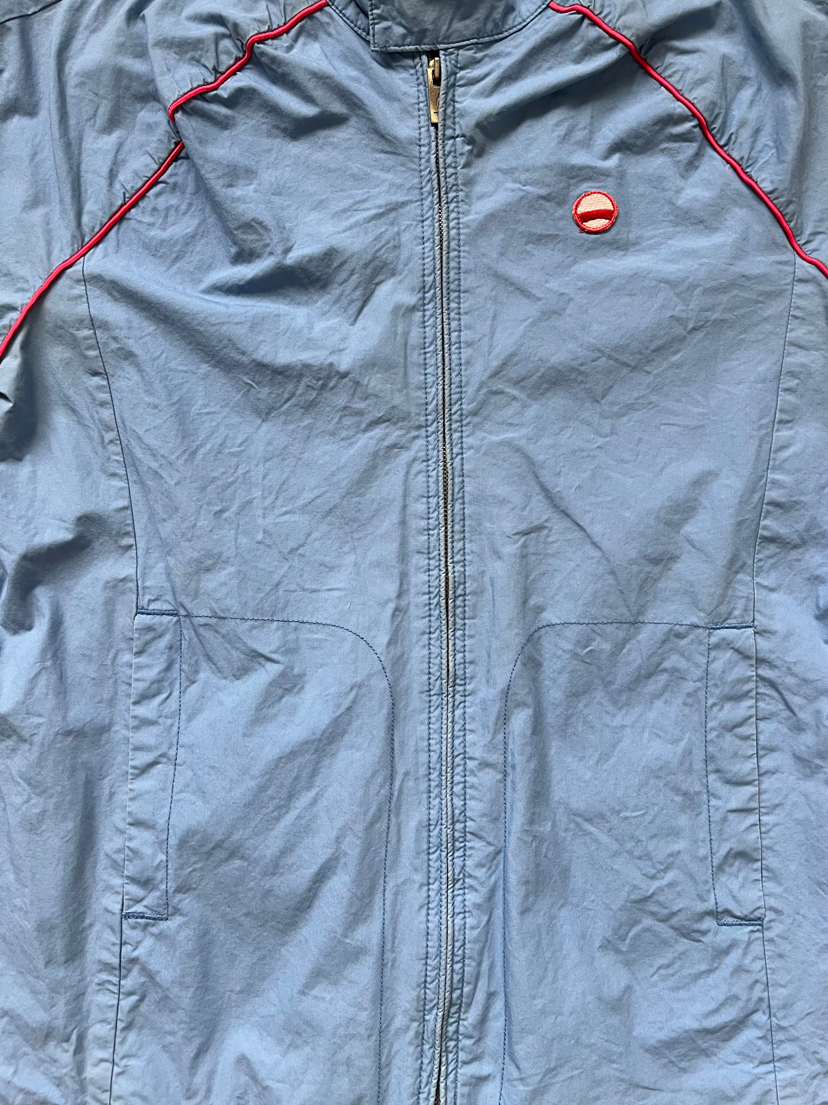 Diesel Blue Windbreaker Jacket