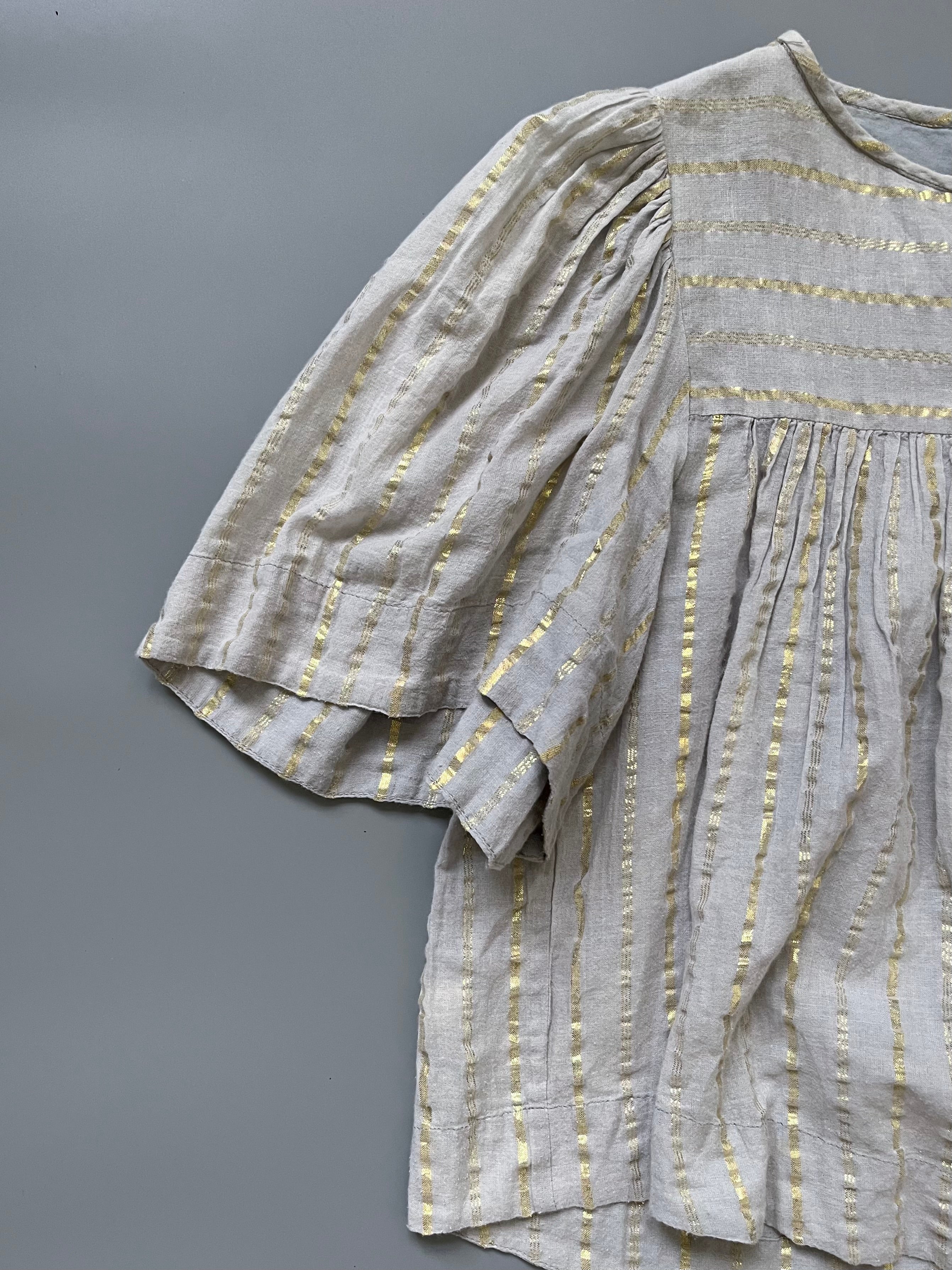 Isabel Marant Etoile Grey Linen Top