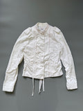 Rossodisera Ecru Cotton Jacket