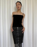 Bray Steven Alan Leather Mini Skirt 