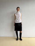 Black Sheer Layered Spider Skirt