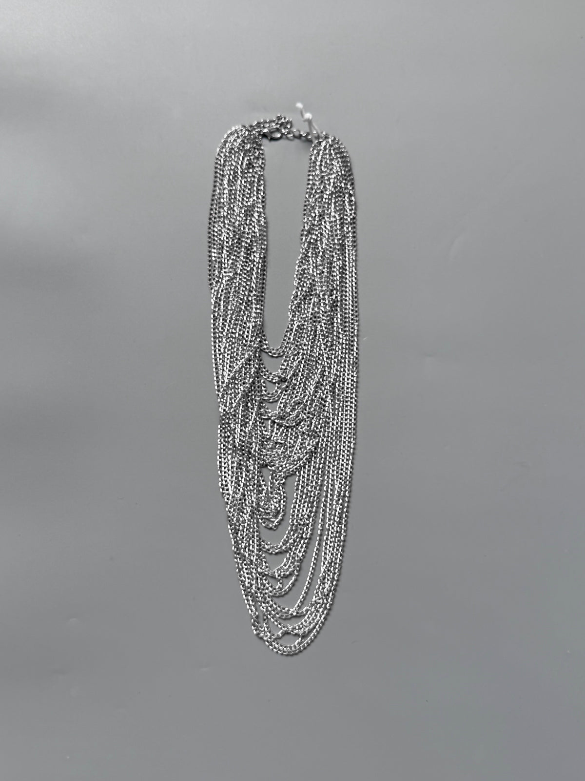 Silver Tone Chain Necklace