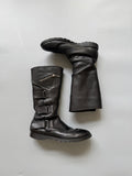 Made In Japan Leather Biker Boots