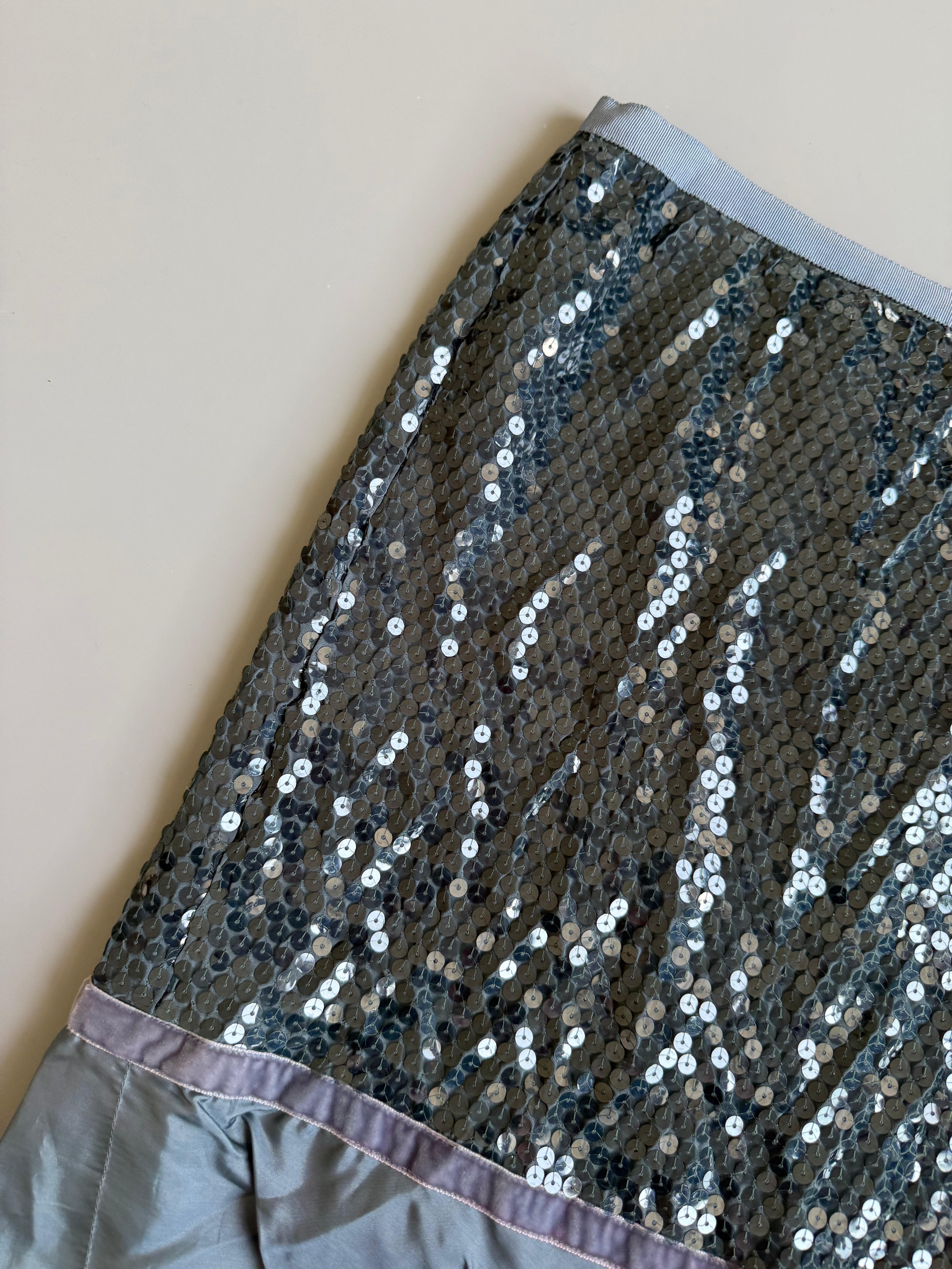 Moschino Sequin Skirt