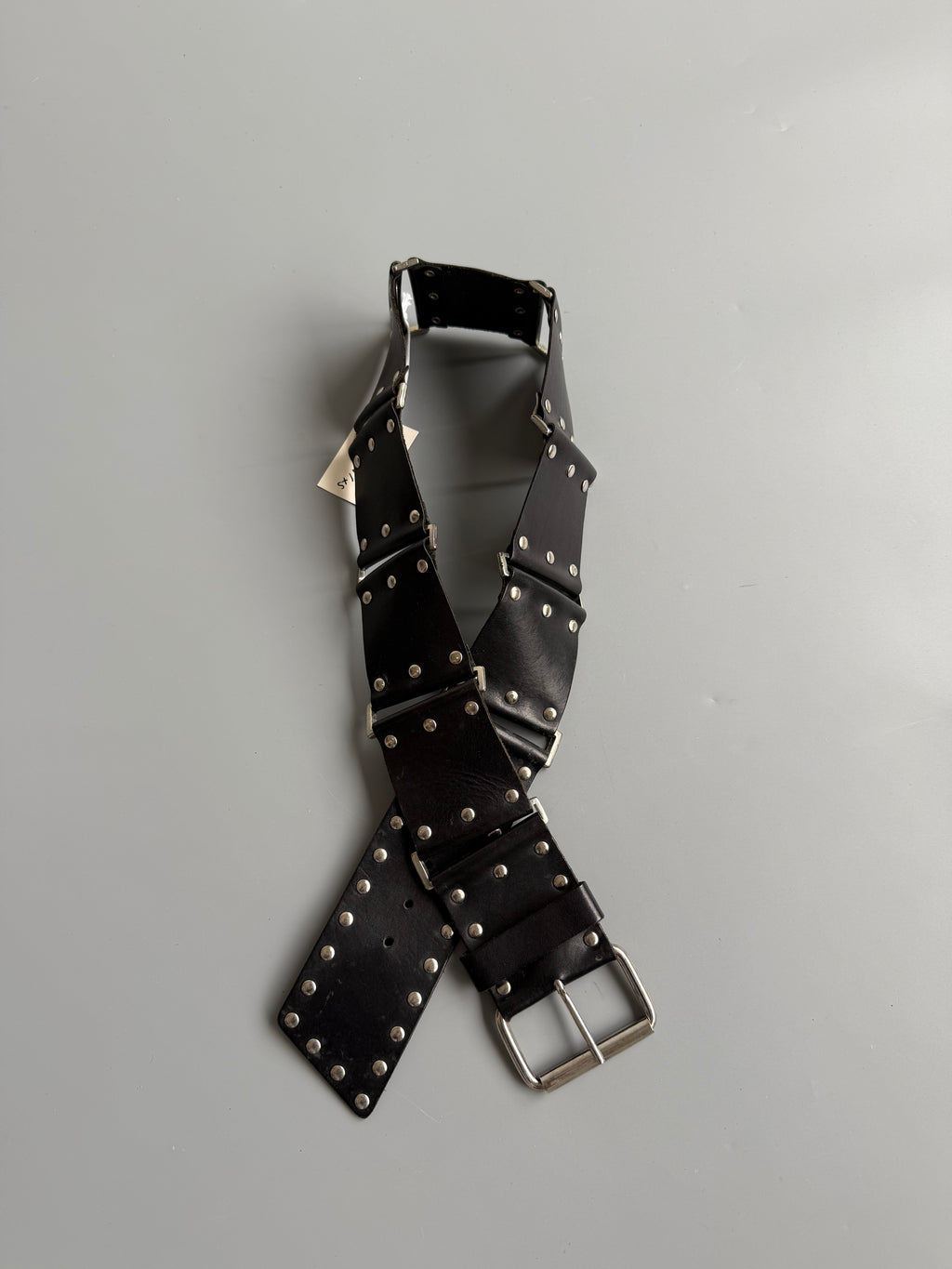 Studded Leather Belt