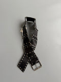 Studded Leather Belt
