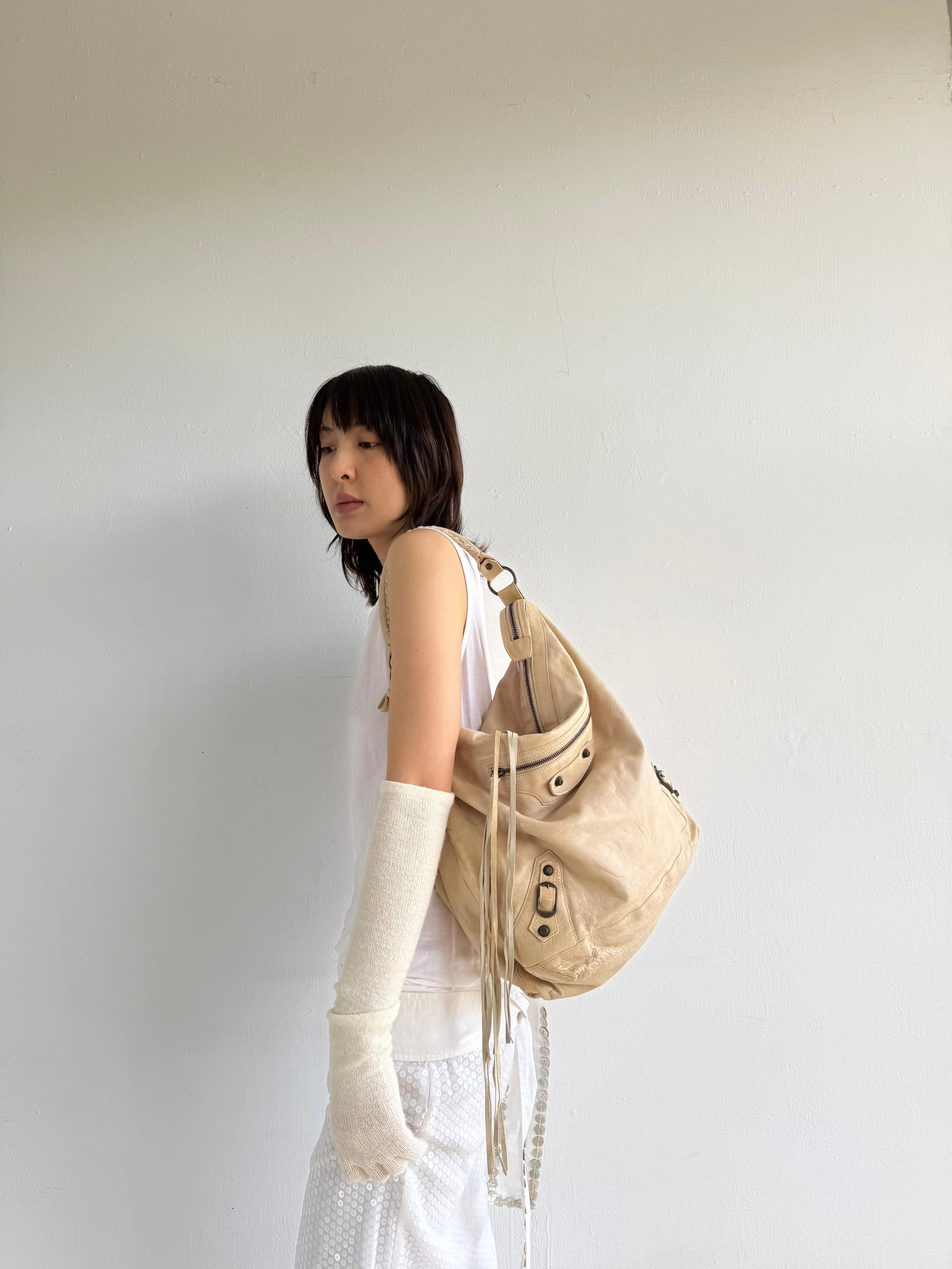 Balenciaga Beige Day Bag