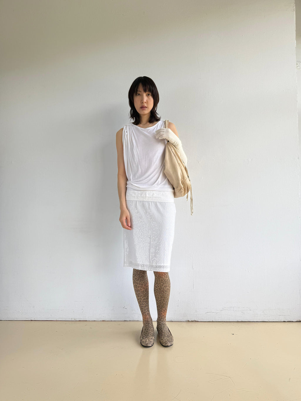 Balenciaga Beige Day Bag