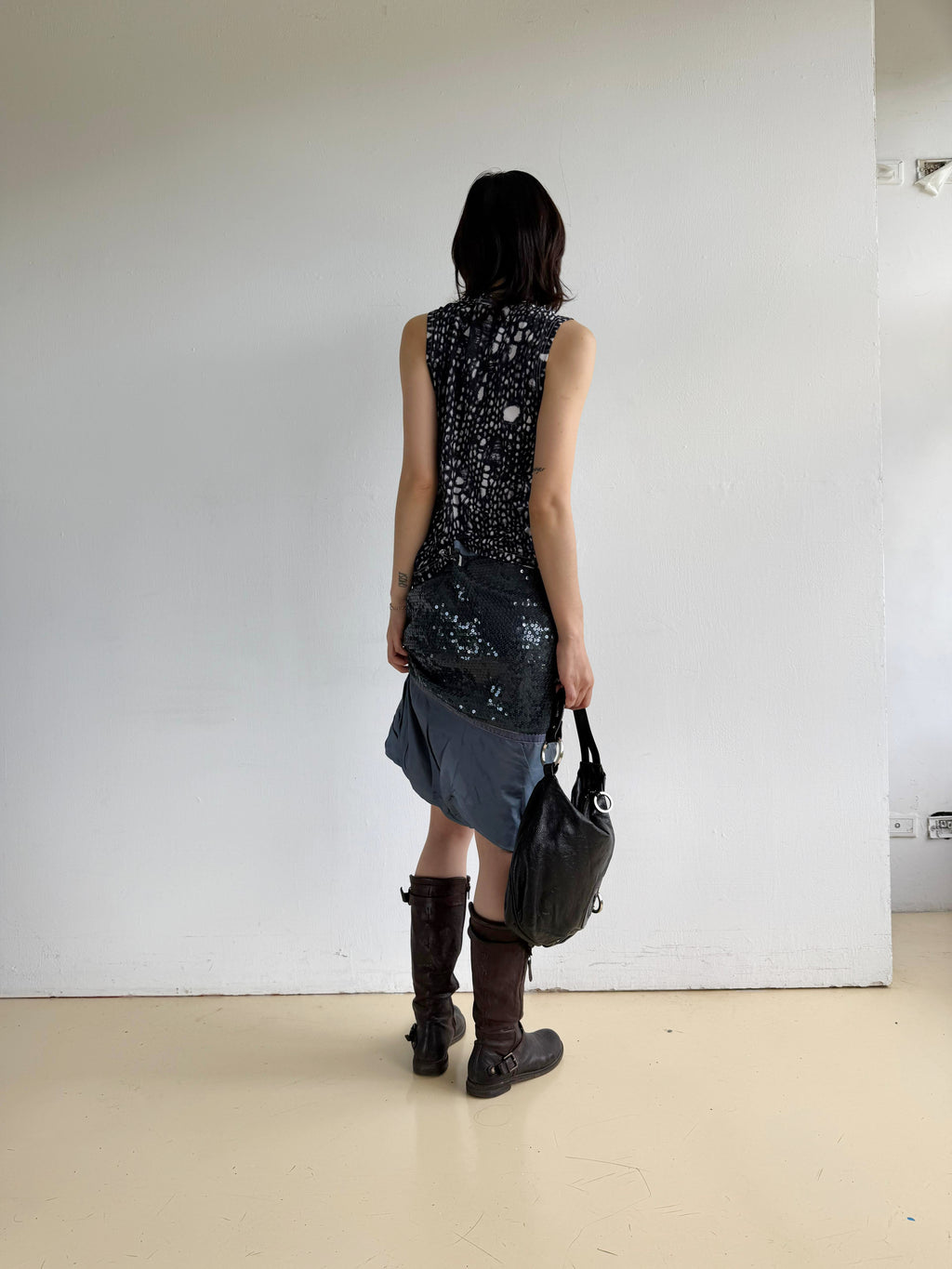 Kammi Brown Leather Riding Boots