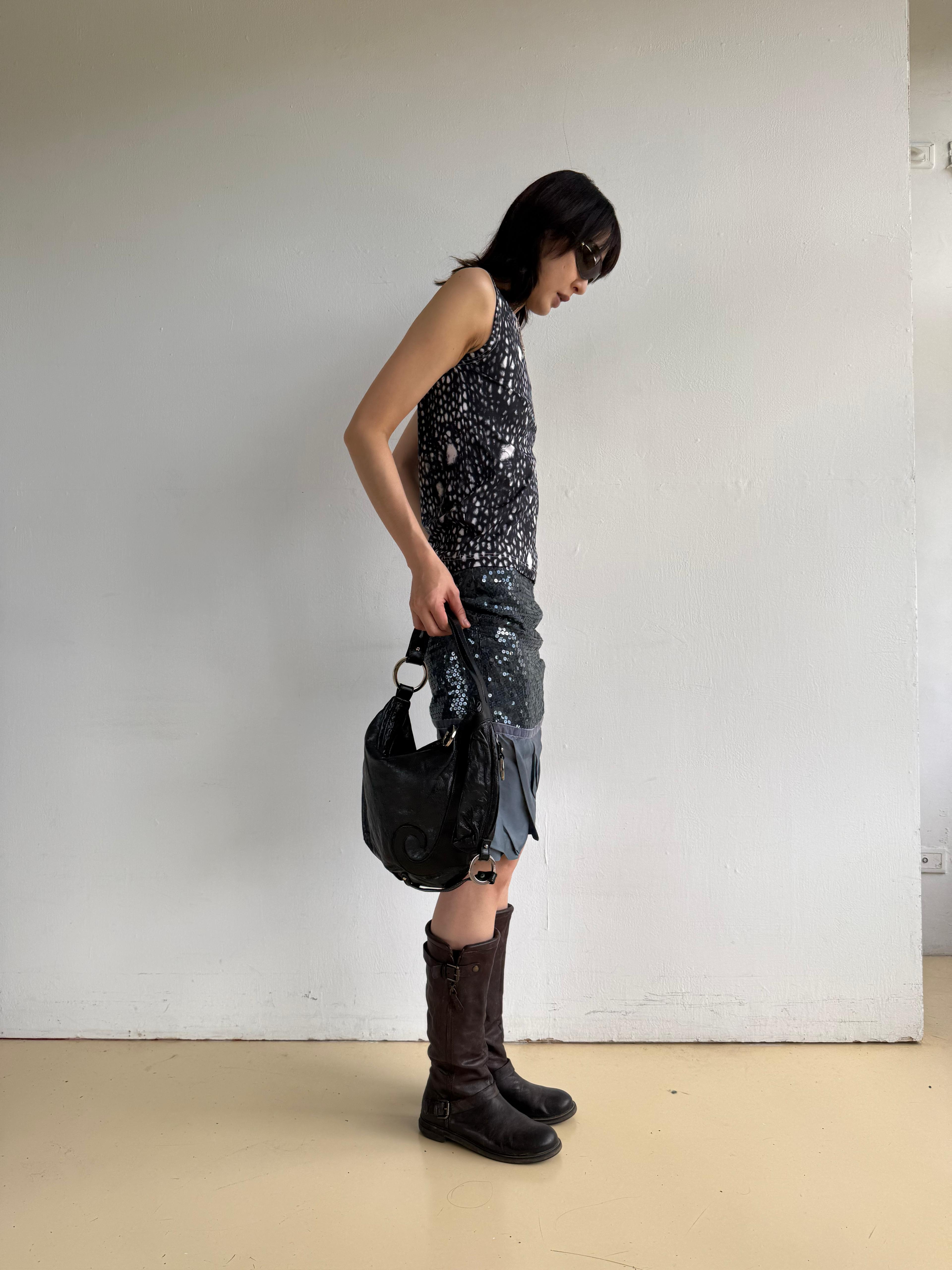 Kammi Brown Leather Riding Boots