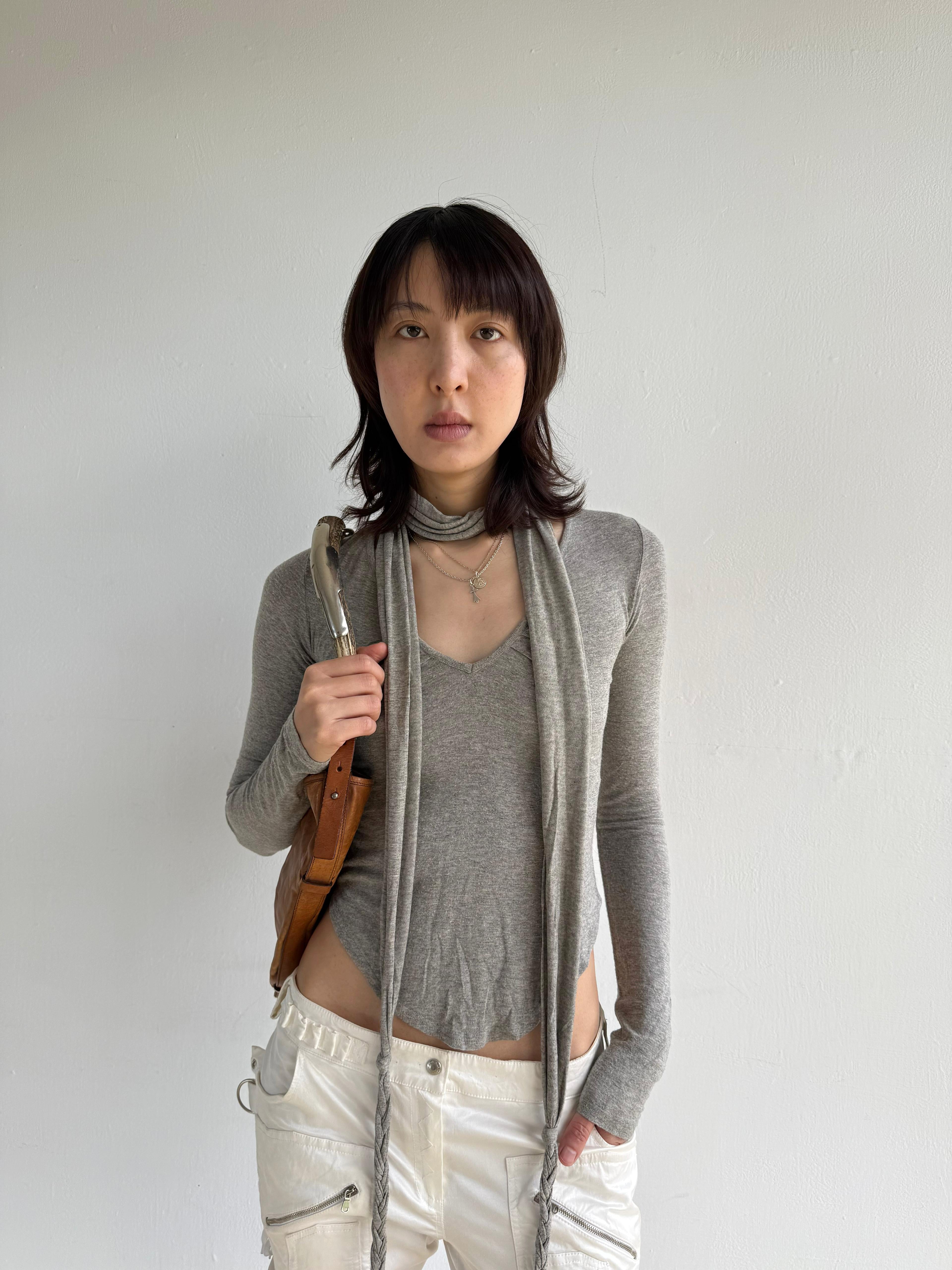 Yves Saint Laurent YSL Mombasa Caramel Leather Shoulder Bag