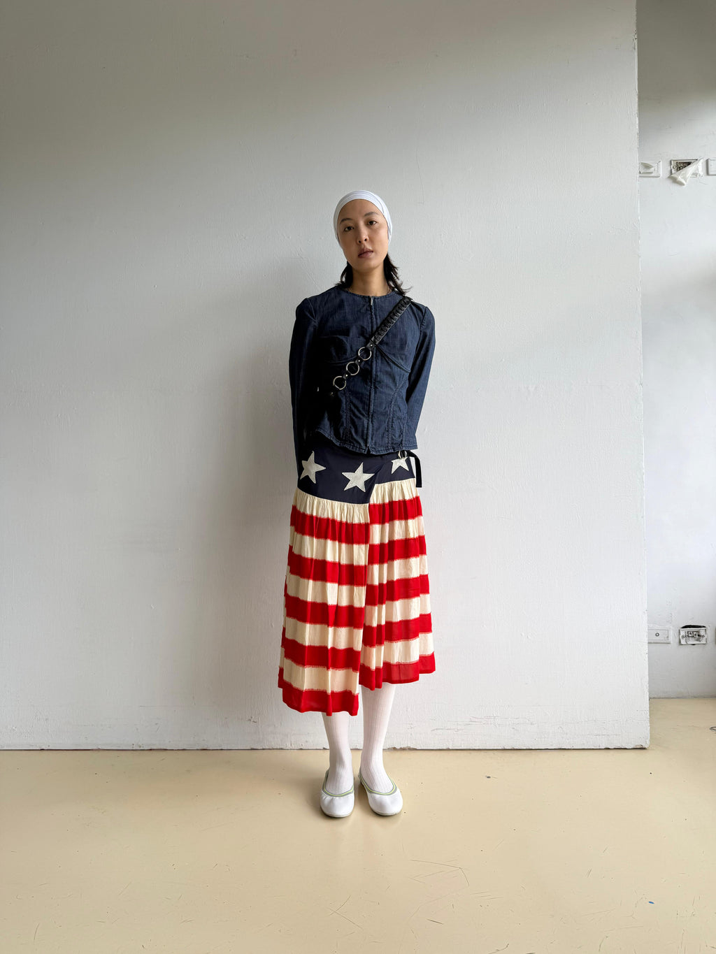 Junya Watanabe COMME des GARÇONS American Flag Skirt