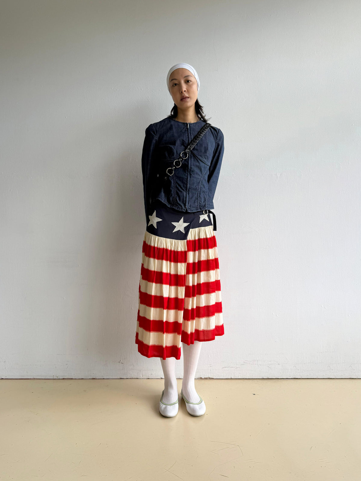 Junya Watanabe COMME des GARÇONS American Flag Skirt